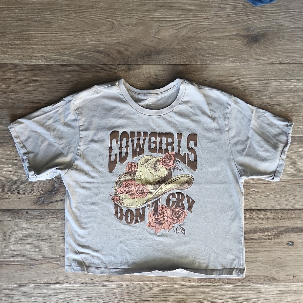 Cowgirls Graphic Tee - Cream